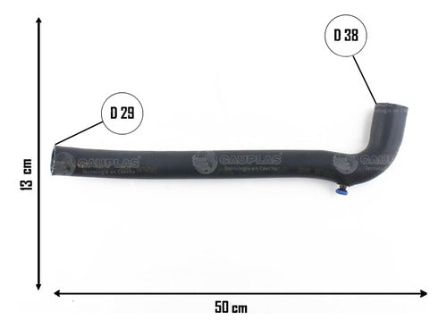 Cauplas Manguera Radiador Superior Para Renault 4 1.2 84/86 1