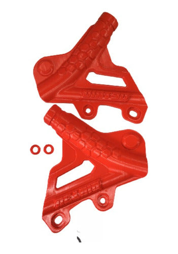 Cubre Cuadro Chasis Honda Tornado 250 Rojo - En Xero 0