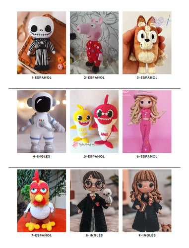 100 Amigurumi Patterns of Crochet Characters 1