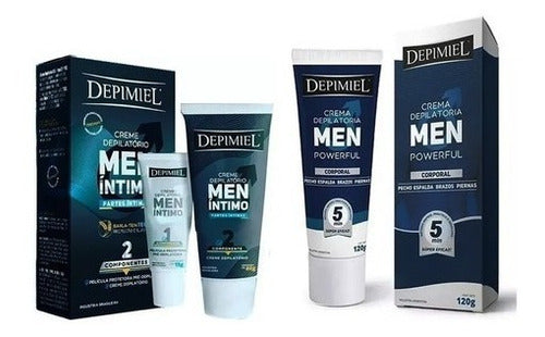 Kit Depilación Hombre Depimiel 0