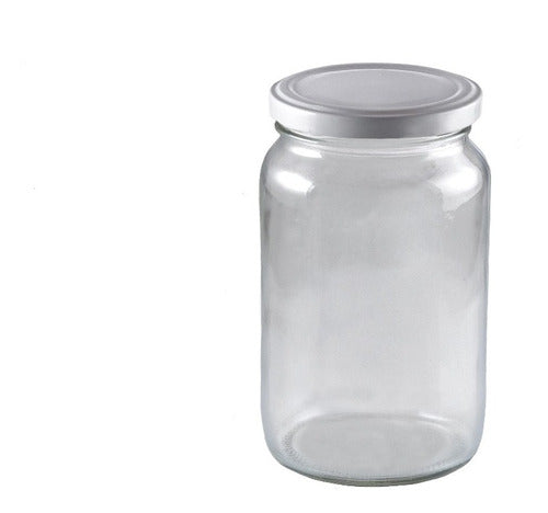 Rigolleau 108 Glass Jars Amanecer 360 Cm3 with Lid for Jam 0