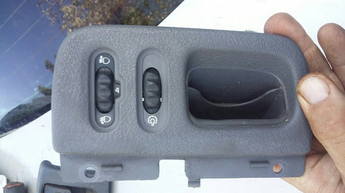 Control De Luces Con Soporte Plástico Renault Megane 2008 2