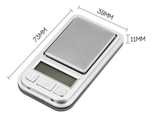 Mini Portable Digital Scale 200g/0.01g Lightweight 2