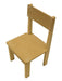 Generic Silla De Mdf Para Niños Sillita De Mdf Y Patas De Pino 0