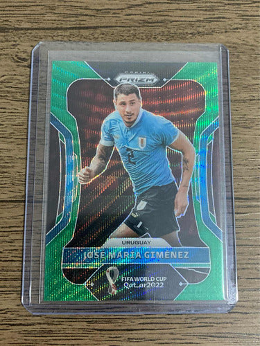 Jose Maria Gimenez - Panini Prizm Qatar 2022 Green 1