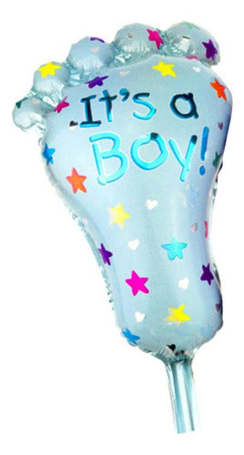 Magic Foil Baby Feet Balloon 79 Cm 0