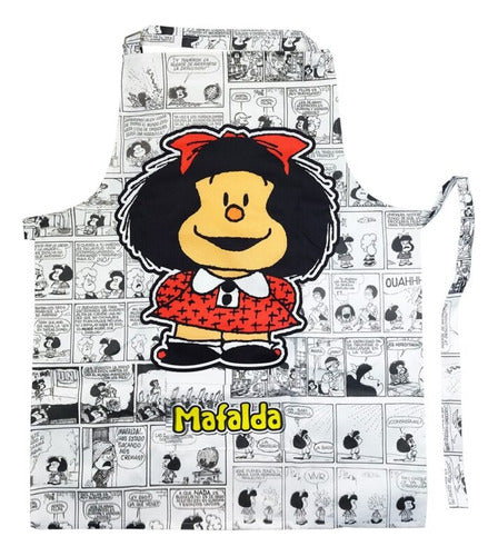 B&B Kitchen Apron Mafalda Comic 0