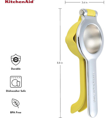 Exprimidor De Jugo Kitchenaid Para Limones, 20 Cm Con Filtro 1