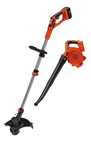 Black+Decker 40V Max Cuerda Trimmer/Canteadora y Barredora C 0