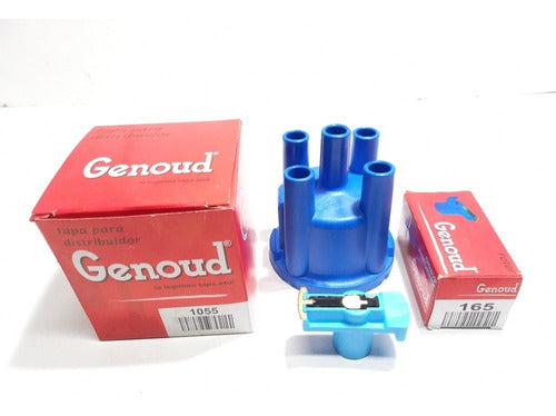 Genoud Distributor Cap with Rotor for Volkswagen Gacel Saveiro 1.6 5