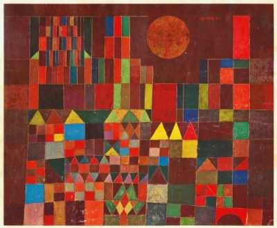 Paul Klee - Castillo Y Sol - Lámina 45x30 Cm. 1