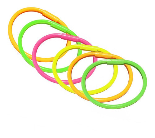 Pulsera Fluo Glow Uv Pack X10 Unidades Cotillon Fluo Fiesta 0