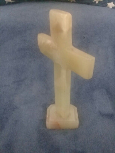 Cruz Cristo En Marmol Onix. 3