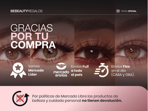 BE BEAUTY REGALOS Delineador Magnético Pestañas Repuesto Transparente Mágico 3