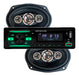 Estéreo Bluetooth Usb + Parlantes 6x9 PuLG Xline Audio Car 1