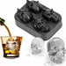 Geko Silicone Skull Ice Cube Tray Oven Safe Mold 0