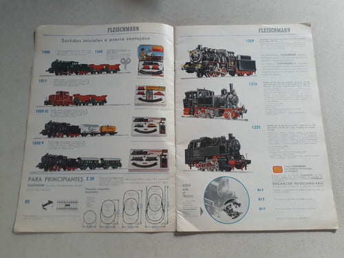 Catalogo Trenes Fleischmann Ferrocarriles En Miniatura 1969 6