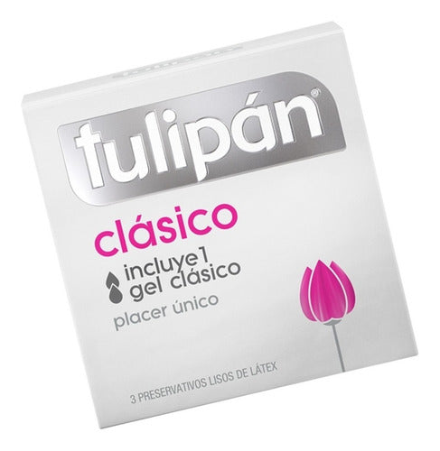 Tulipán Latex Classic Condoms 6 Boxes x3u Discreet 2