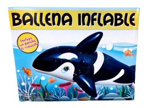 Animal Inflable Orca Ballena Piscina Pileta $em 0