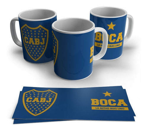 Taza De Plástico - Boca Juniors Personalizada Fútbol 1