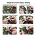 Flyego Dark Green Camouflage Netting for Camping (1.5m X 10m) 6