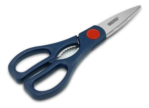 Bremen Multi-Purpose Stainless Steel Scissors with Nutcracker X12u 1