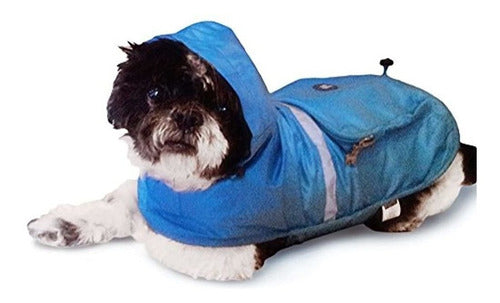 Impermeable Perro Impermeable Azul Frenchie Mini Couture 1