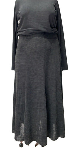 Maxi Wool Skirt Plus Size and Special Sizes 1