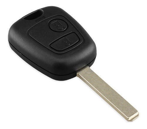 Car Key Case Peugeot 206 207 307 Partner 2 Button HU83 1