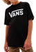 Vans Short Sleeve Black Boy T-Shirt 0