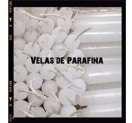 Iluminarte Long White Candles X100 - Paraffin - Bulk 4