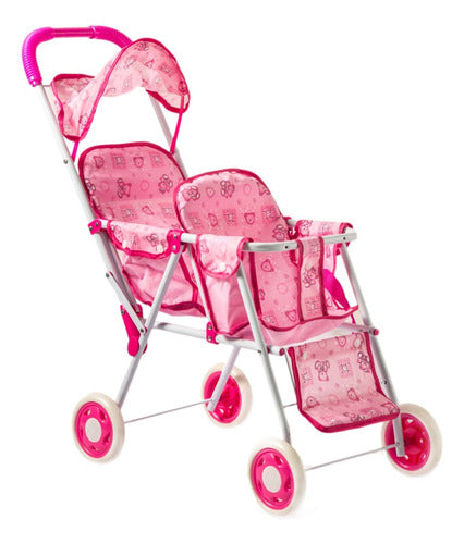 Twin Doll Baby Stroller Large Faydi 36881 1