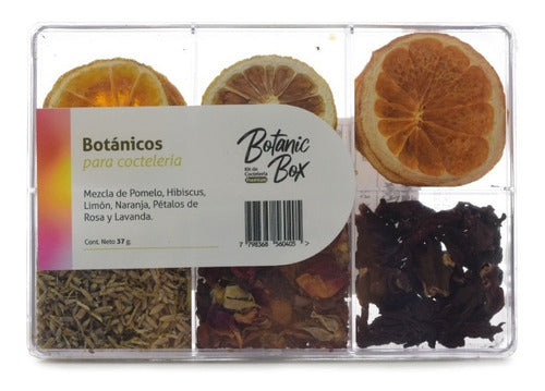 Set of 6 Botanicals + Dehydrated Citrus and Tonics for Gin Tonic 1