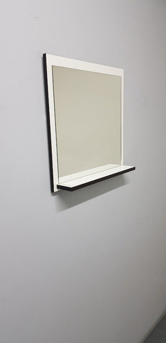 Baños y cocina JC Mirror 60x60 Cm Melamine Shelf 2