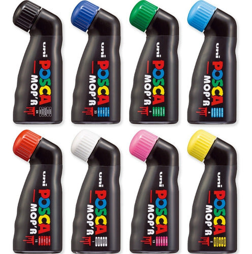 Marcadores Posca Mop'r Punta Cónica Xxl 3 - 19 Mm Pack X 8 1