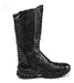 Bota Coturno Fran Boots Militar Com Ziper Moto Cano Longo 0