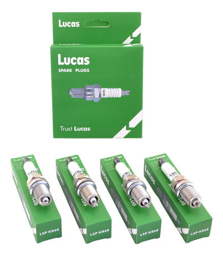 Lucas Spark Plug 4 Units Mitsubishi Lancer 2.0 0