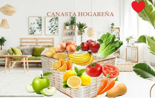 Inter Food Canasta De Frutas Y Verduras (Hogareña) 1