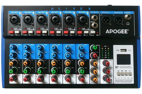 Apogee Alive 8 Channels USB Bluetooth Phantom Mixer 0