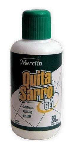 Limpiador Quita Sarro Gel Max 250cc Cocina Baño Merclin 0