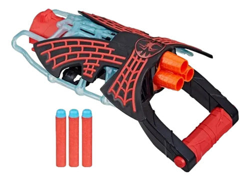 Hasbro Spiderman Tri-shot Launcher Miles Morales 0