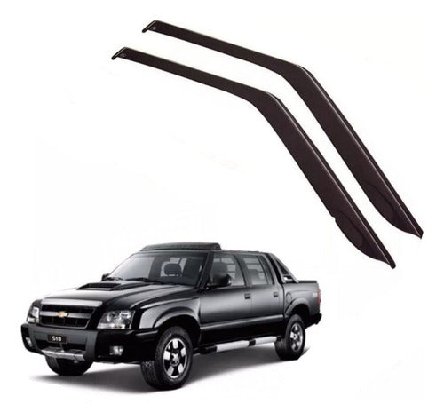 Window Deflector Chevrolet S10 2000-2012 Oriyinall X2 0