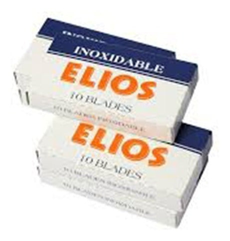 Elios Double Edge Razor Blades 5 Boxes of 10 Units 1