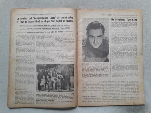 Revista Pedal Argentino Nº 59 - Julio 1948 Ciclismo Arrastia 3