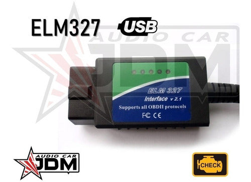 Scanner Elm 327 Usb Multibrand Spanish 1.5 + Injection Combo 2