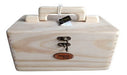 Wooden Sewing Box 35x20x15 Patagonia White 0