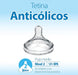 Dr Brown's Tetina Opt+, Nivel2, 3m+, Boca Ancha, Pack 6uni 1