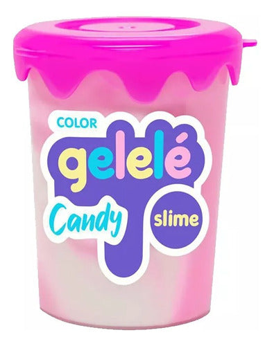 Gelele Slime Pote Candy Colores Slimy 3801 X1 Unidad 1