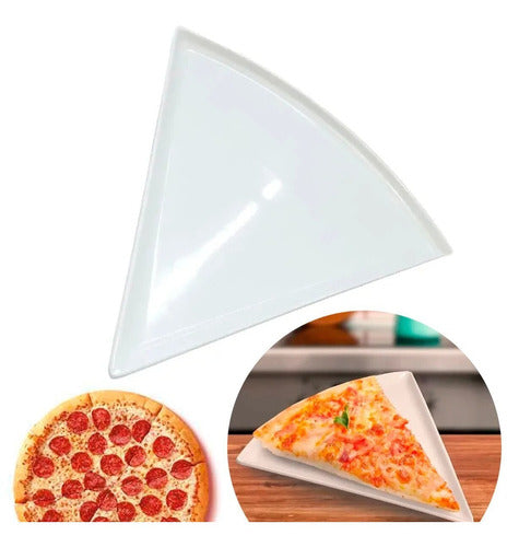 Triangular Pizza Plate - Pizza Portion Pizzero Pizzera Pettish Online 0