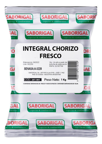 Saborigal Combo Chacinado Integral Chorizo + Aglutinante + Tripa 0